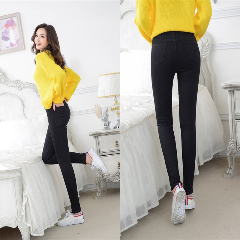 2022 New Plus Size Women's Jeans Casual All-match Slim Jeans High Quality 4 2022 New Plus Size Women's Jeans Casual All-match Slim Jeans High Quality 4