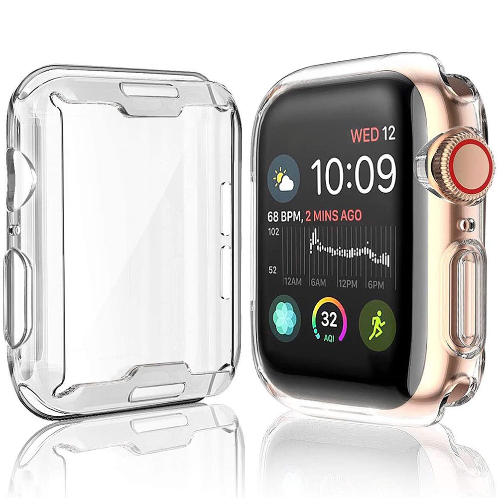 360 Full Soft Clear TPU Screen Protector Case For Apple Watch Series 44MM 40MM 42MM 38MM Transparent Cover For IWatch 6/SE/5/4/3 3 360 Full Soft Clear TPU Screen Protector Case For Apple Watch Series 44MM 40MM 42MM 38MM Transparent Cover For IWatch 6/SE/5/4/3 3